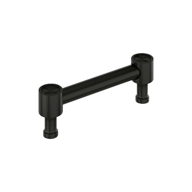 Amerock Dupont Circle Series 3-3/4 in (96 mm) Center to Center Matte Black Pull, BP37504MB