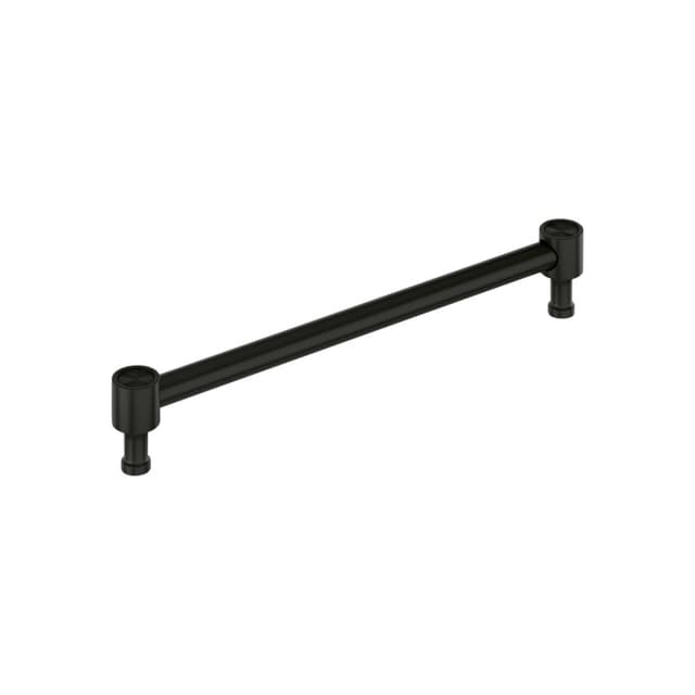 Amerock Dupont Circle Series 8-13/16 in (224 mm) Center to Center Matte Black Pull, BP37508MB