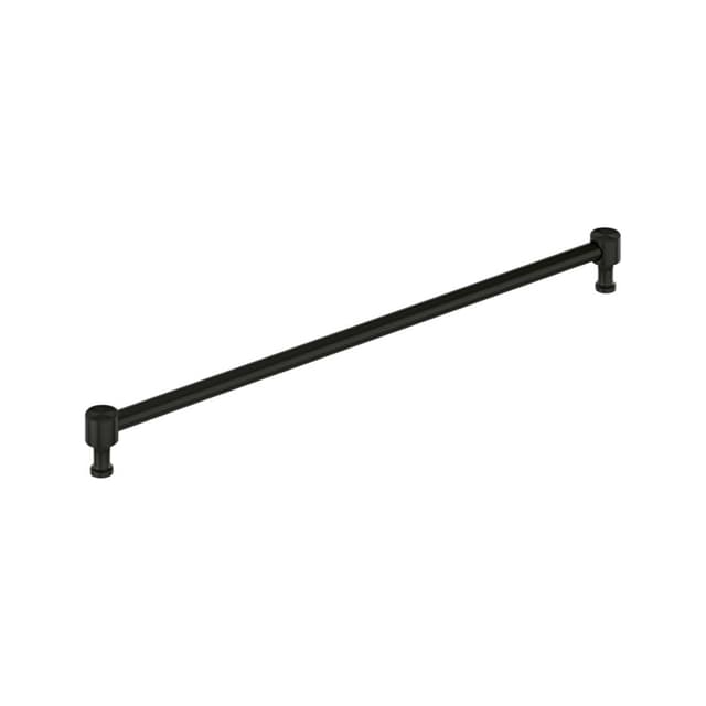 Amerock Dupont Circle Series Matte Black 24" (610 mm) Center to Center Appliance Pull, BP37513MB