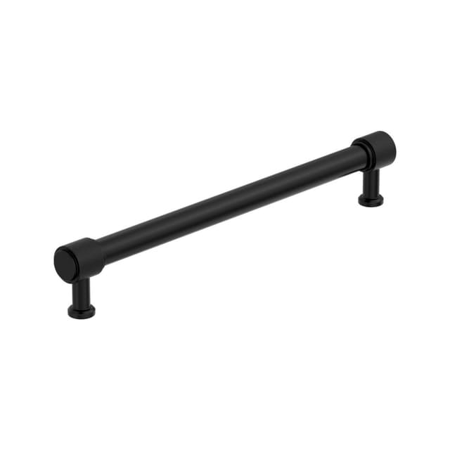 Amerock Faraday Series Matte Black 12" (305 mm) Center to Center Appliance Pull, BP37750MB