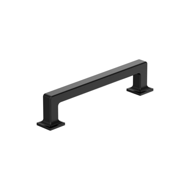 Amerock Lintel Series 5-1/16 in (128 mm) Center to Center Matte Black Pull, BP37443MB