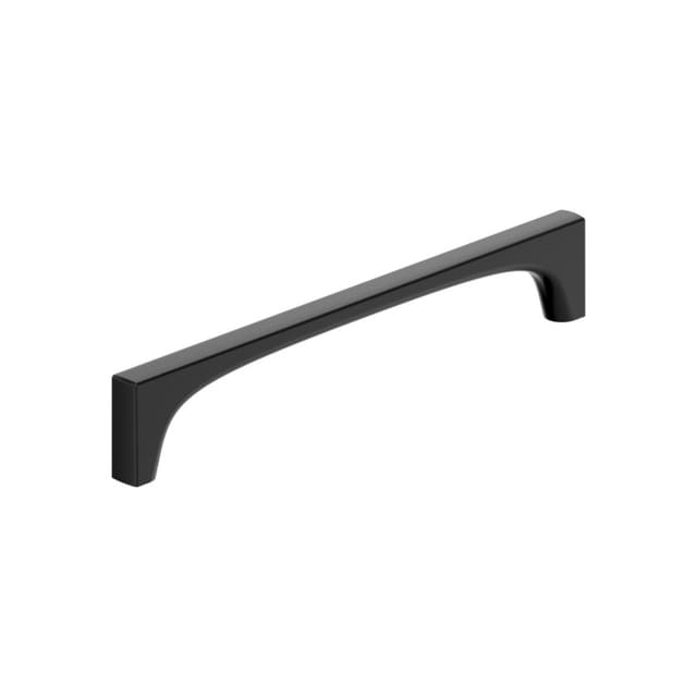 Amerock Merced Series 7-9/16 in (192 mm) Center to Center Matte Black Pull, BP37426MB