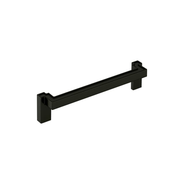 Amerock Rockhurst Series 6-5/16 in (160 mm) Center to Center Matte Black Pull, BP37574MB