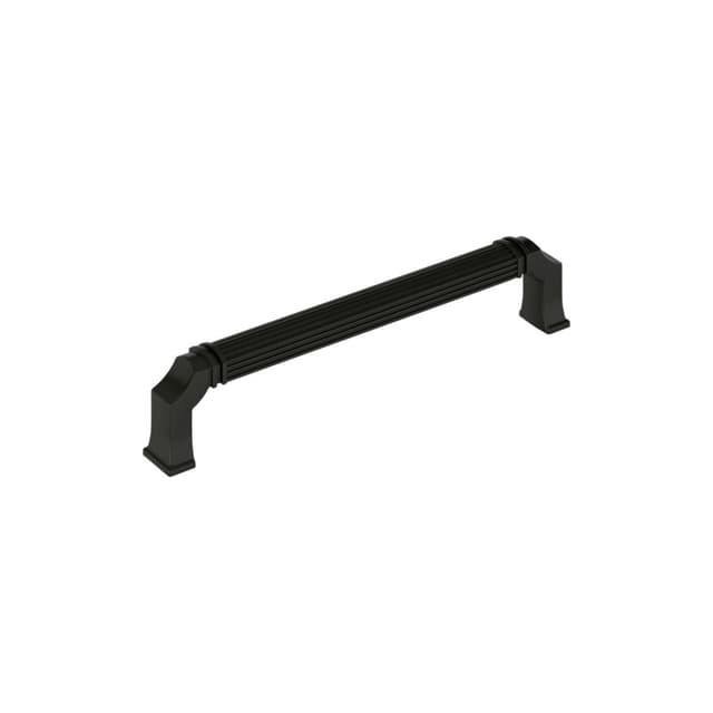Amerock Townsend Series 6-5/16 in (160 mm) Center to Center Matte Black Pull, BP37524MB