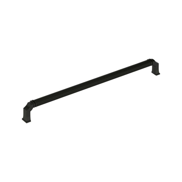 Amerock Townsend Series Matte Black 18" (457 mm) Center to Center Appliance Pull, BP37530MB