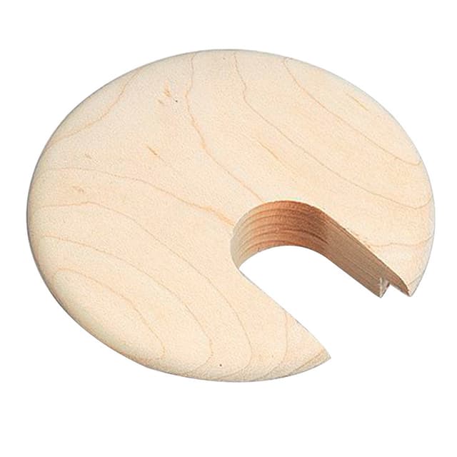 Doug Mockett Round One Piece Solid Wood Wire Grommets