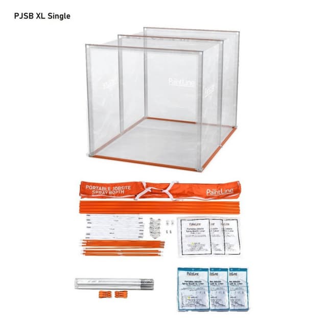 XL Portable Jobsite Spray Booth Kit, Paintline