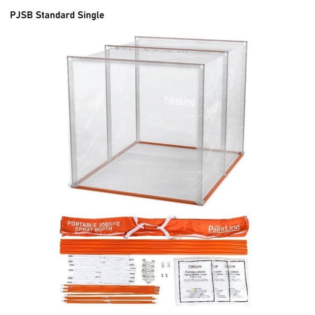 Portable Jobsite Spray Booth Standard Kit, Paintline