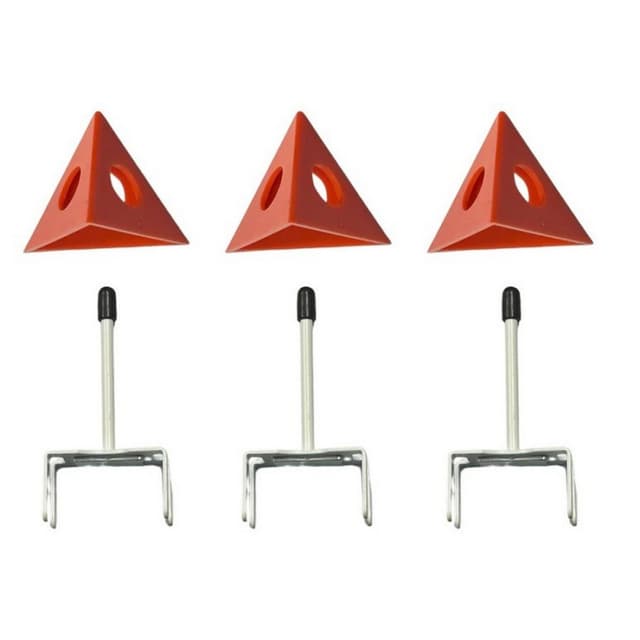SprayTwirley Replacement Spikes with Paint Pyramids, Paintline