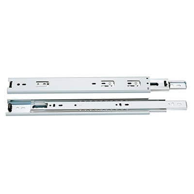 Pro Value Series Full Extension Standard Ball Bearing Drawer Slide PRO 2.0, Unhanded Side Mount Zinc
