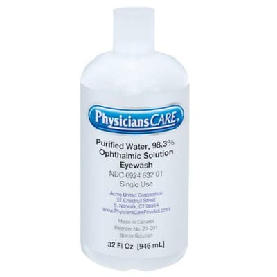 Eye Wash Refill Bottle