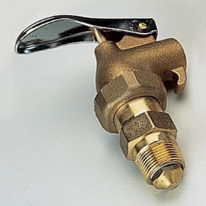 Drum Faucet Lockable with Adjustable Nozzle and Flame Arrester