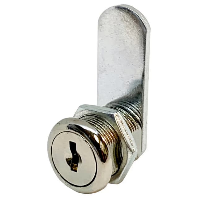 Olympus Lock Disc Tumbler 951 Cam Locks, Bright Nickel