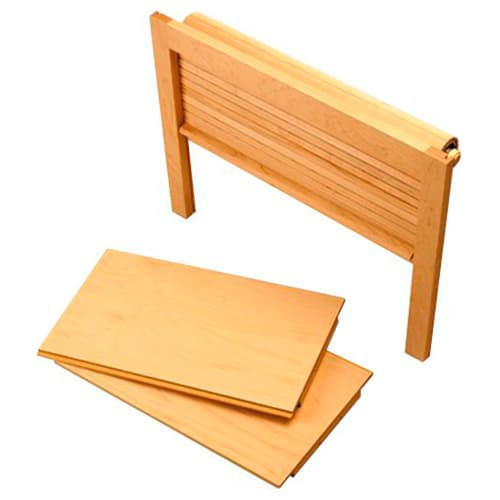 AG-100 Solid Wood Door Straight Appliance Garage, Omega National