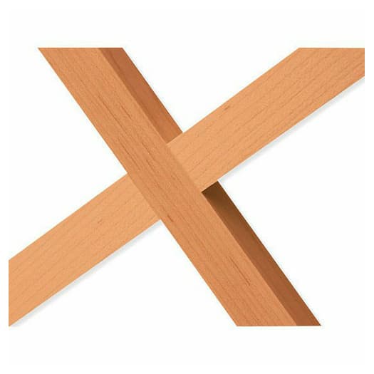 Omega National L30 Series 17"x29" One Pair Squared Wine Rack Lattice Panel