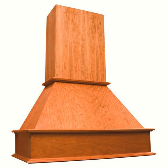 Signature Straight 42" Wide  Wood Range Hood, Broan Compatible Liner, Omega National