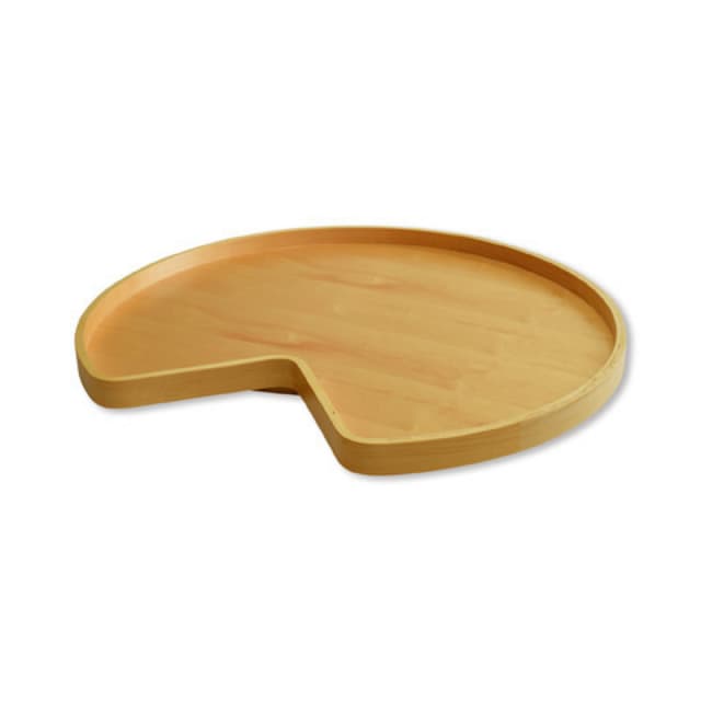 T82 Series Wood Kidney 2 Shelf Lazy Susan, Omega National