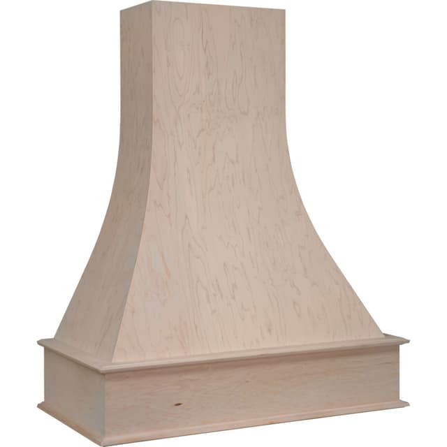 Artisan Wood 36" Wide Range Hood, Broan Compatible Liner, Omega National