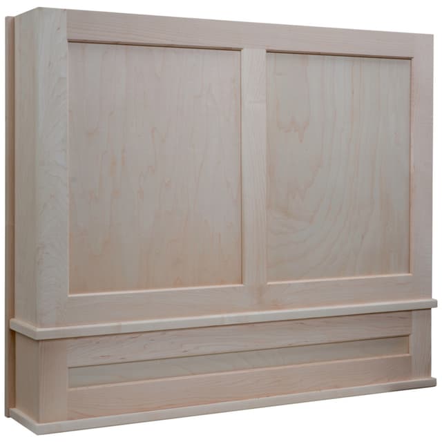 Estate Canopy 30" Wide Wood Range Hood, Broan Compatible Liner, Omega National