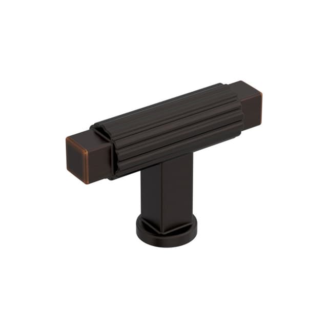 Amerock Ballard Series Oil Rubbed Bronze 2 in (51 mm) L x 9/16 in (14 mm) W Knob, BP37641ORB