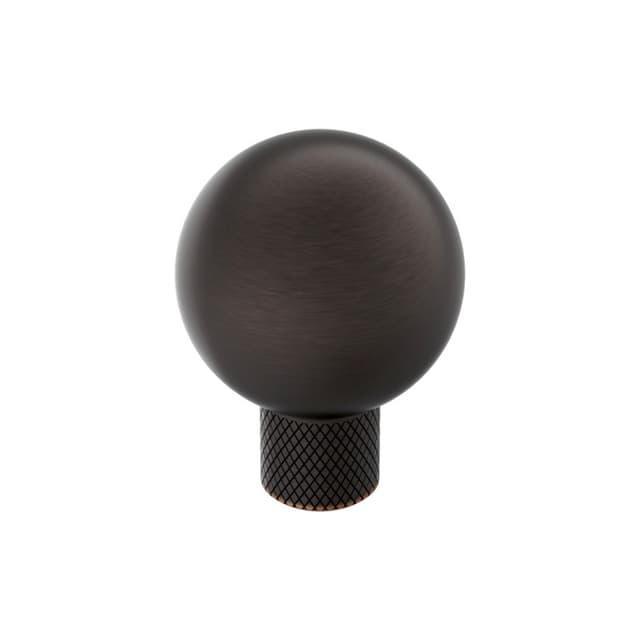 Amerock Collet Series Oil Rubbed Bronze 1-1/8 in (29 mm) Diameter Knob, BP37680ORB