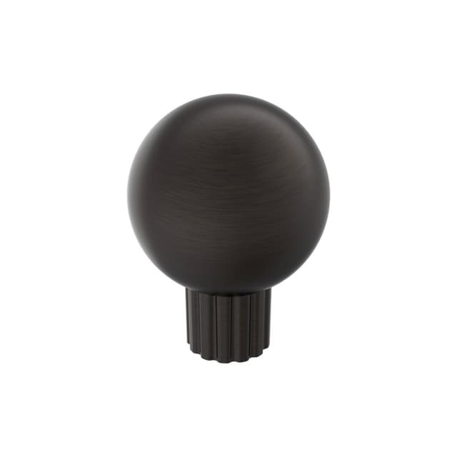 Amerock Cowrie Series Oil Rubbed Bronze 1-1/8 in (29 mm) Diameter Knob, BP37700ORB