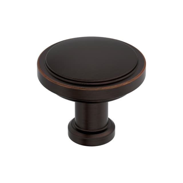 Amerock Faircrest Series Oil Rubbed Bronze 1-1/4 in (32 mm) Diameter Knob, BP37460ORB