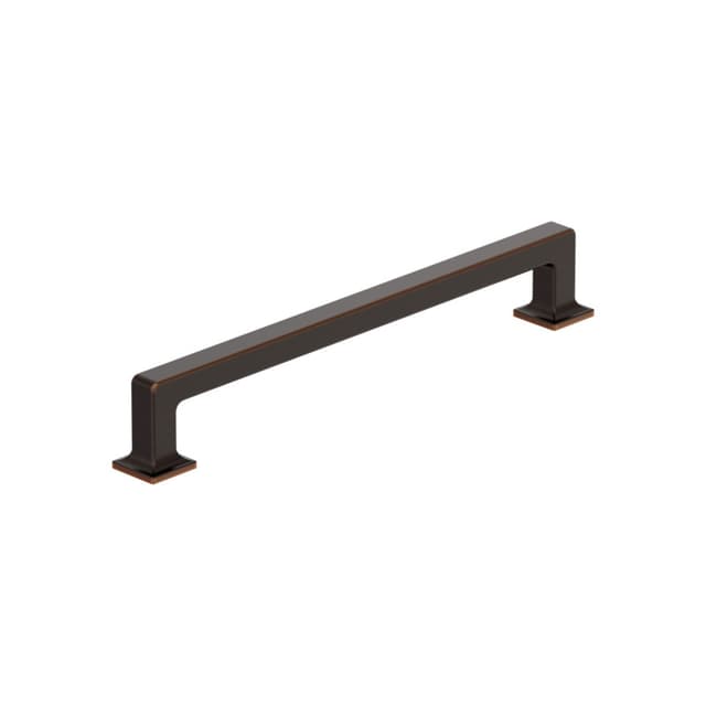 Amerock Lintel Series 7-9/16 in (192 mm) Center to Center Oil Rubbed Bronze Pull, BP37445ORB