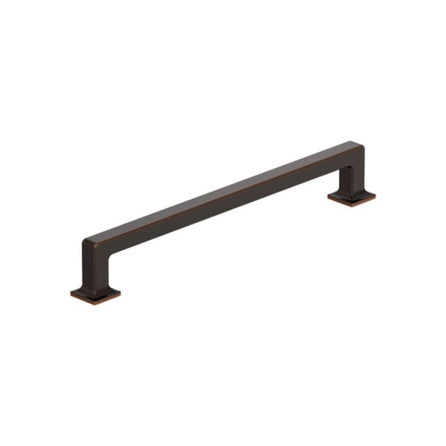 Amerock Lintel Series 8-13/16 in (224 mm) Center to Center Oil Rubbed Bronze Pull, BP37446ORB