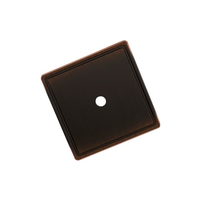 Amerock Thoreau Series, Backplate 1-9/16"L x 1-9/16"W Oil-Rubbed Bronze