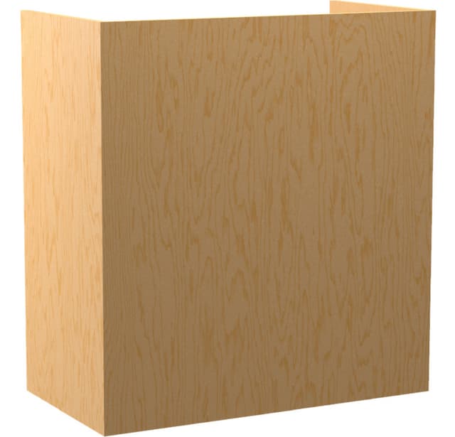 Omni 36" Wide Wood Range Hood, Broan Compatible Liner, Omega National