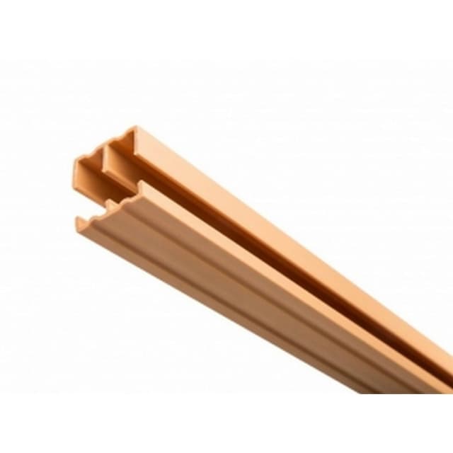 Dual Plastic Tracks for Bypassing Wood Doors, KV
