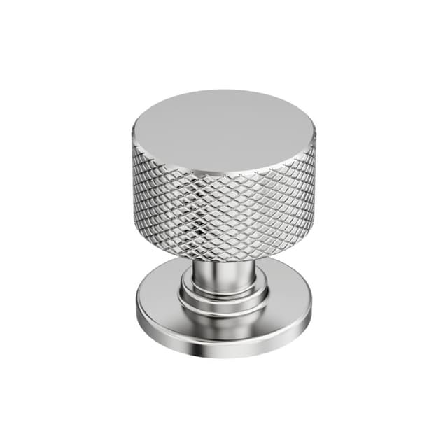 Amerock Balata Series Polished Chrome 1-1/8 in (29 mm) Diameter Knob, BP3763226