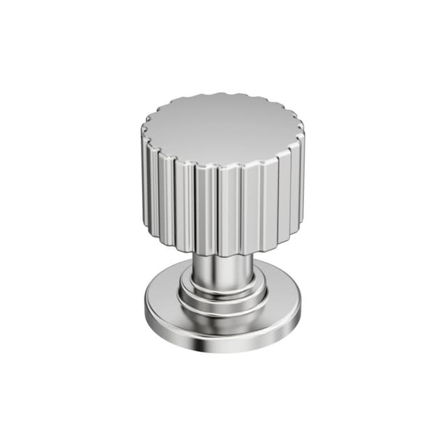 Amerock Ballard Series Polished Chrome 1 in (25 mm) Diameter Knob, BP3764026