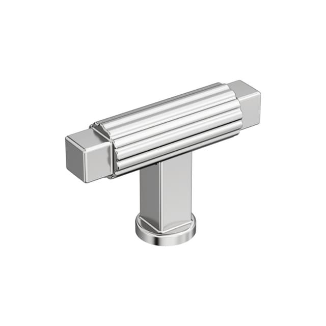Amerock Ballard Series Polished Chrome 2 in (51 mm) L x 9/16 in (14 mm) W Knob, BP3764126