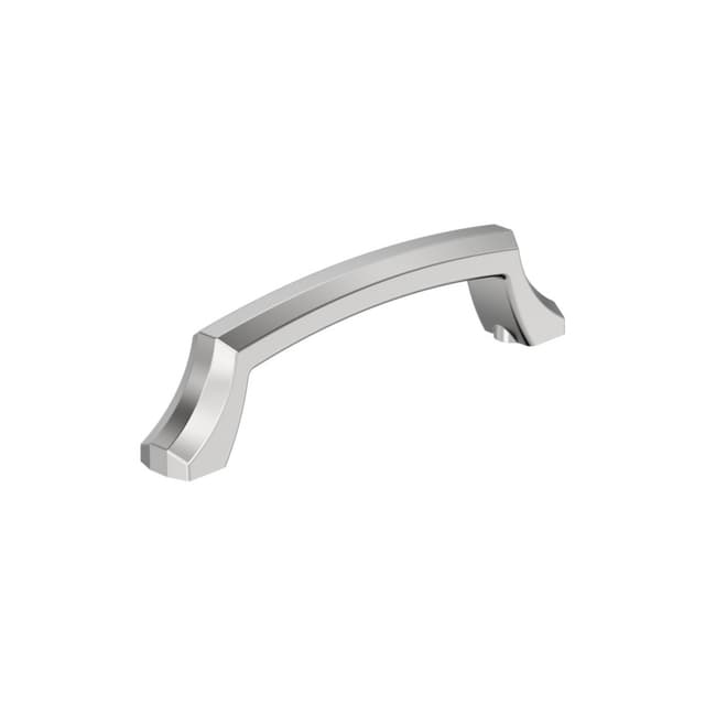 Amerock Bellamy Series 3-3/4 in (96 mm) Center to Center Polished Chrome Pull, BP3668826
