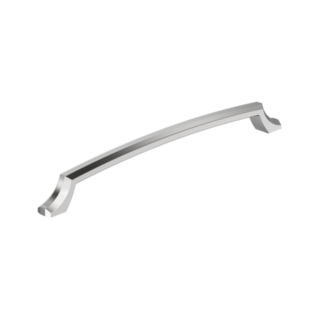 Amerock Bellamy Series 10-1/16 in (256 mm) Center to Center Polished Chrome Pull, BP3671226