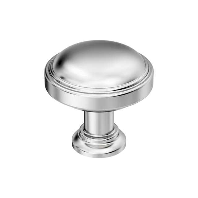 Amerock Enlivity Series Polished Chrome 1-1/4 in (32 mm) Diameter Knob, BP3772026
