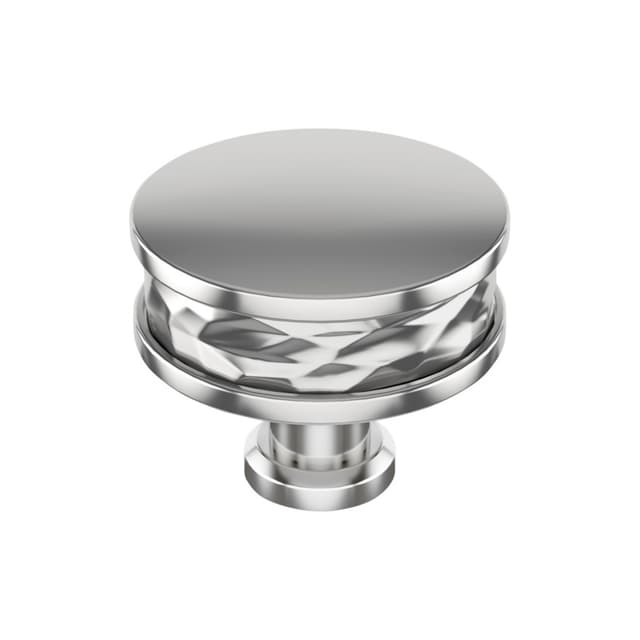 Amerock Fairfax Series Polished Chrome 1-1/2 in (38 mm) L x 1-1/2 in (38 mm) W Knob, BP3753626