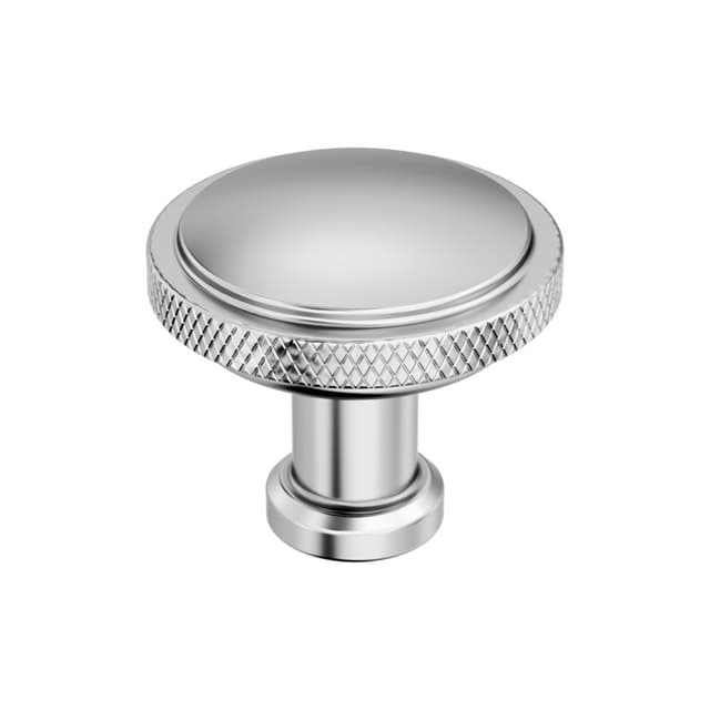 Amerock Faraday Series Polished Chrome 1-1/4 in (32 mm) Diameter Knob, BP3774026