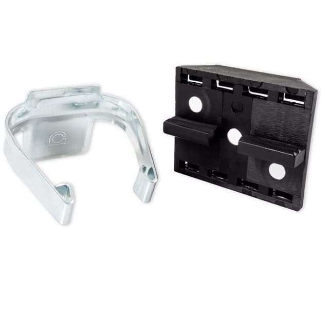 Camar 2 Finger Groove Mount Toe Kick Clips