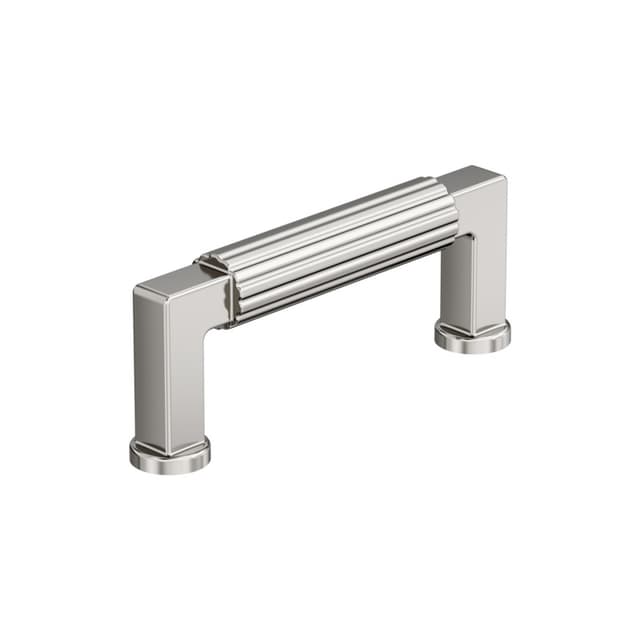 Amerock Ballard Series 3 in (76 mm) Center to Center Polished Nickel Pull, BP37642PN