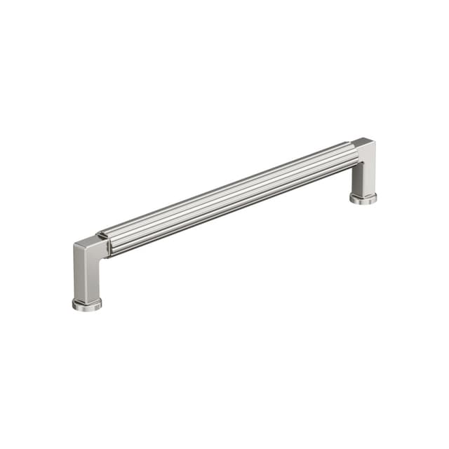 Amerock Ballard Series 7-9/16 in (192 mm) Center to Center Polished Nickel Pull, BP37646PN
