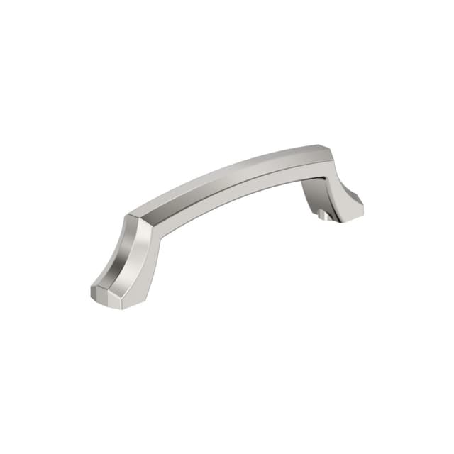 Amerock Bellamy Series 3-3/4 in (96 mm) Center to Center Polished Nickel Pull, BP36688PN