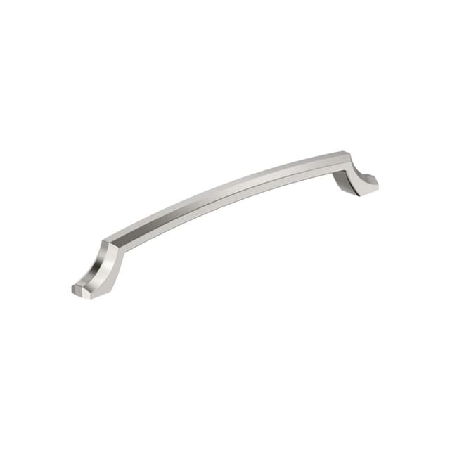 Amerock Bellamy Series 8-13/16 in (224 mm) Center to Center Polished Nickel Pull, BP36691PN