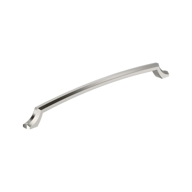 Amerock Bellamy Series 12-5/8 in (320 mm) Center to Center Polished Nickel Pull, BP36714PN