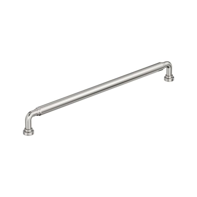 Amerock Coble Series 12-5/8 in (320 mm) Center to Center Polished Nickel Pull, BP37668PN