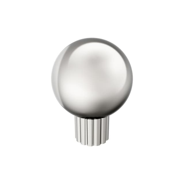 Amerock Cowrie Series Polished Nickel 1-1/8 in (29 mm) Diameter Knob, BP37700PN