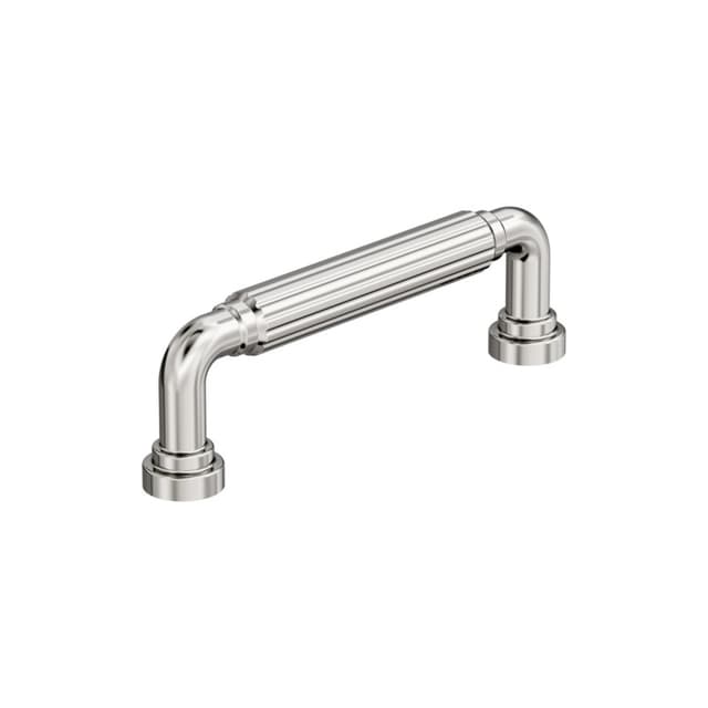 Amerock Cowrie Series 3-3/4 in (96 mm) Center to Center Polished Nickel Pull, BP37702PN