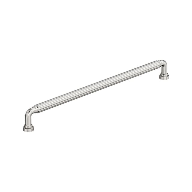Amerock Cowrie Series 12-5/8 in (320 mm) Center to Center Polished Nickel Pull, BP37708PN